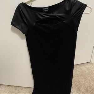 Bebe black mini dress
